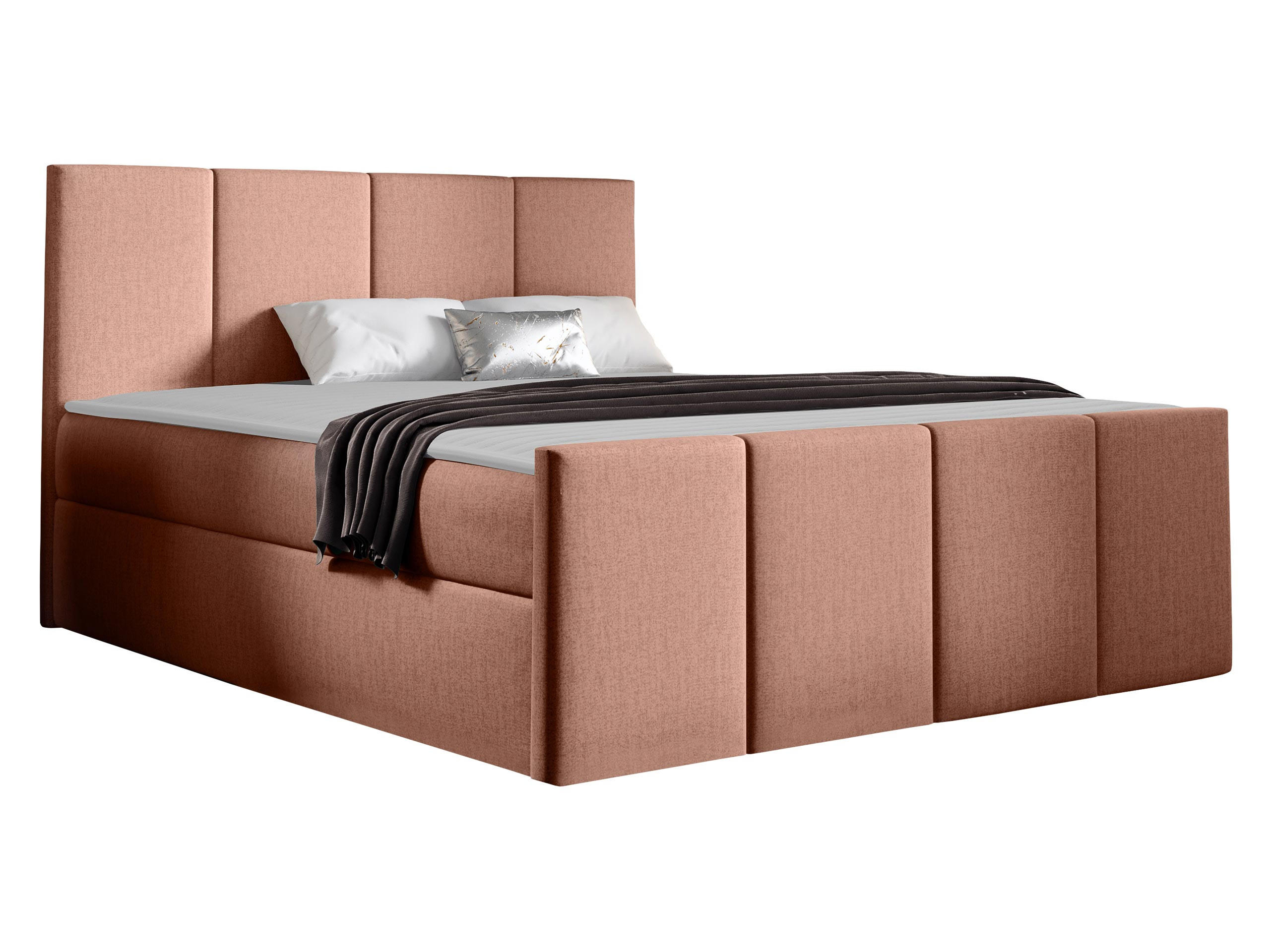 BOXBETT Lars - Hellrosa, Holz (160/200cm) - MIRJAN24
