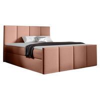 BOXBETT Lars - Hellrosa, Holz (160/200cm) - MIRJAN24