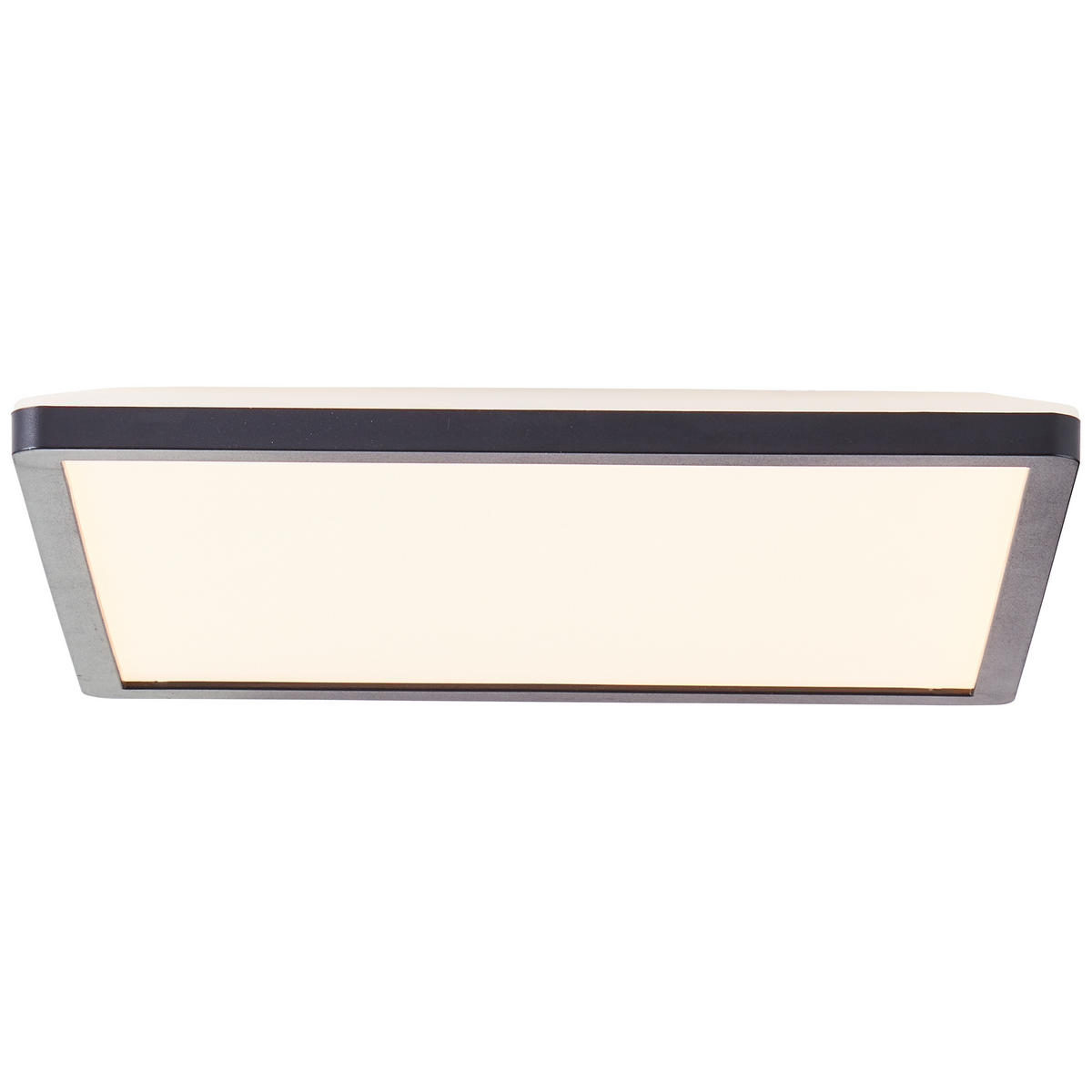 DECKENAUFBAU-PANEEL Sorell G99880A76 - Schwarz, Metall (29.4/29.4/2.5cm) - Brilliant