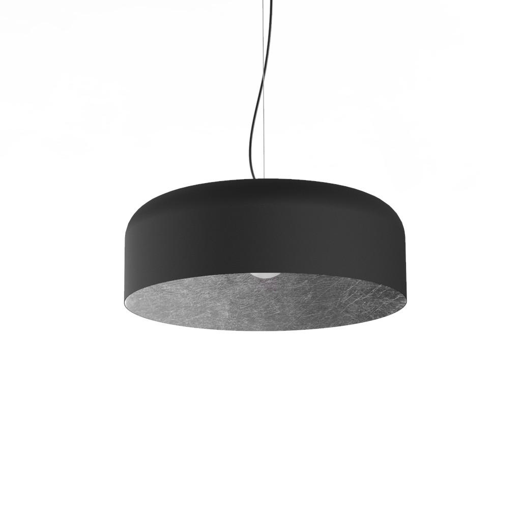 Lumicom Hängeleuchte Schwarz 50x14x50 cm