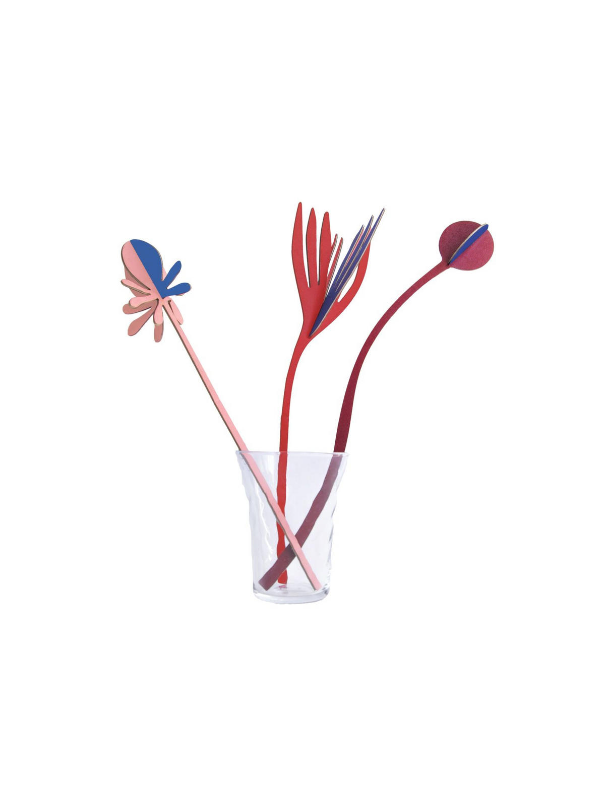 WANDSKULPTUR Bunt 6/27 cm - Multicolor, Wellpappe (6/27/6cm) - KUNSTLOFT