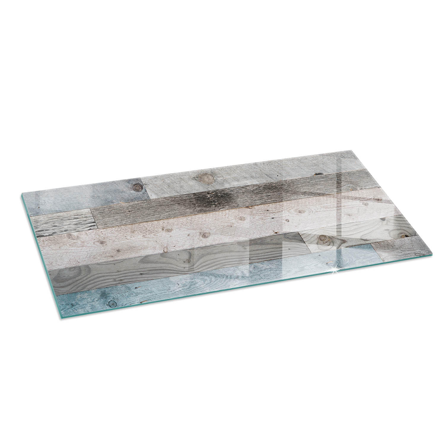 ArtPrintCave Glasplatte Grau 125x50x0.4 cm