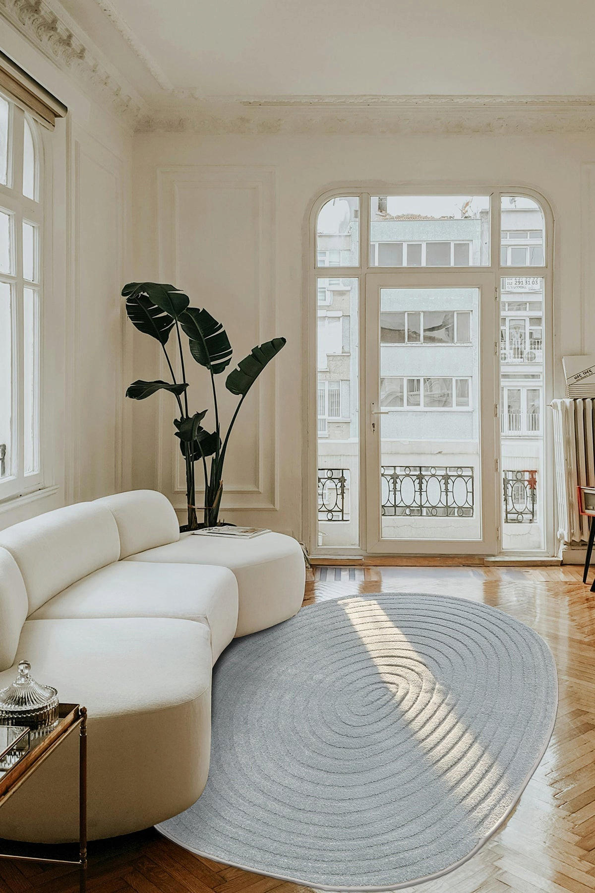 TEPPICH sehr weich mit Relief-Effekt Blau - Blau, Textil (160/230cm) - AFK Living