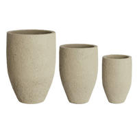 TOPF Sirolo Braun 52/52/71 cm - Braun, Metall (71cm) - Light & Living