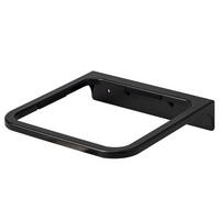 WANDHALTERUNG SAVONA, schwarz - Schwarz, Kunststoff (21/4.5/21cm) - bremermann