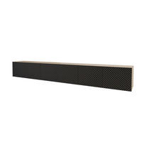 LOWBOARD ZENO-W 3x100x40x41 cm - Artisan / Schwarz - Schwarz, Holzwerkstoff (300/40/41cm) - ALTDECOR