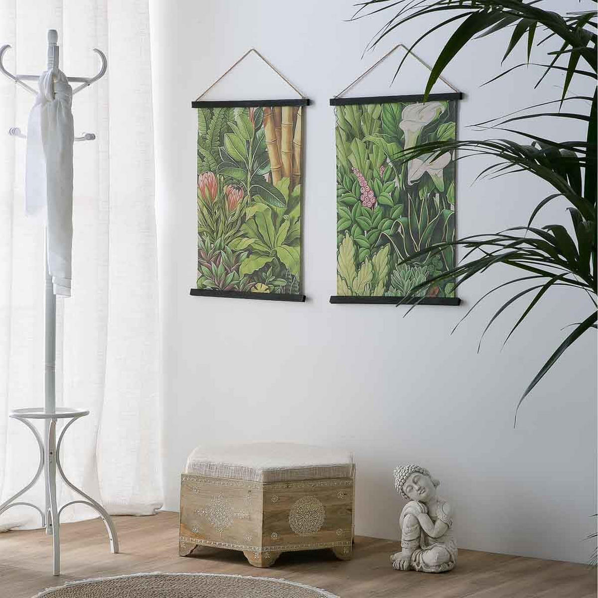 BANK aus Holz 70x60x29 cm - Braun, Holz (70/29/60cm) - Wanderlust