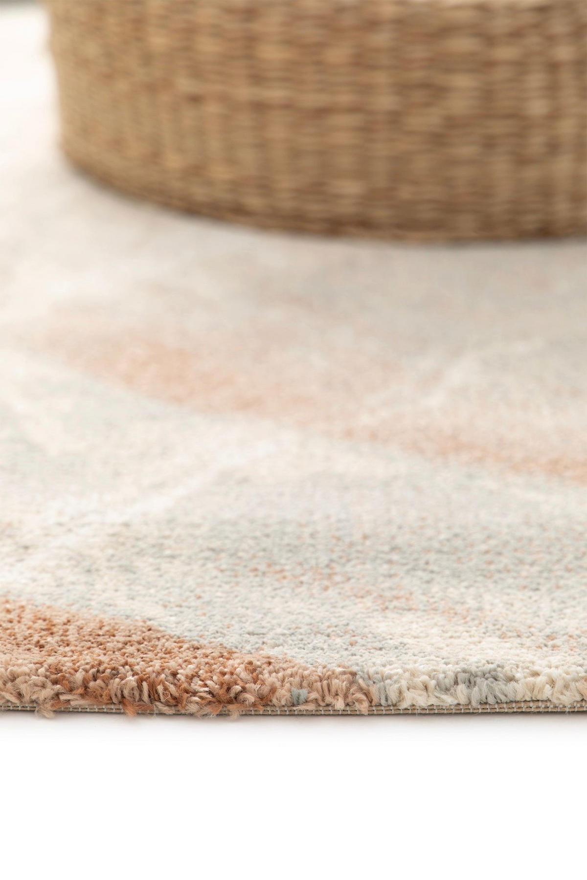 ABSTRAKTER Teppich aus recycelten Fasern mehrfarbig - Multicolor, Textil (200/290cm) - AFK Living