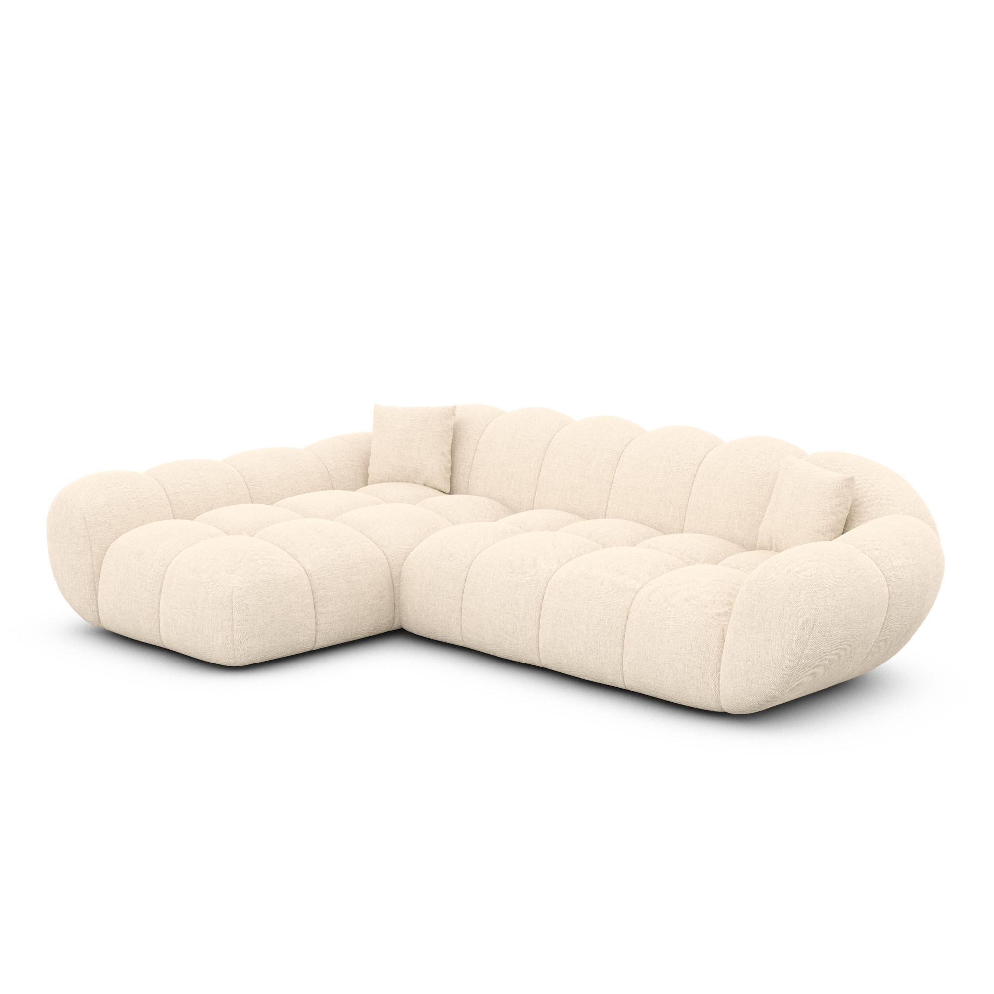 Varoyal Ecksofa Creme 265x160 cm