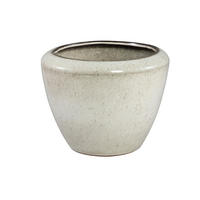TOPF Kyleigh Beige 39/39/30cm - Beige, Keramik (30cm) - PTMD Collection
