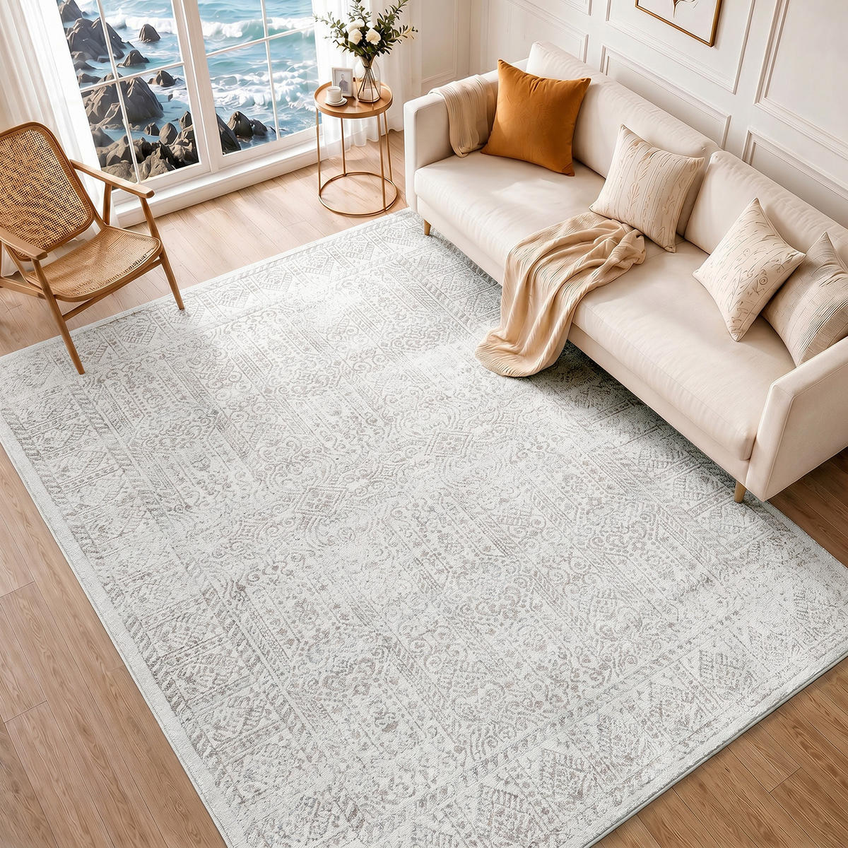 VINTAGE-TEPPICH Dania 200/275 cm Braun - Braun, Textil (200/275cm) - LIVABLISS