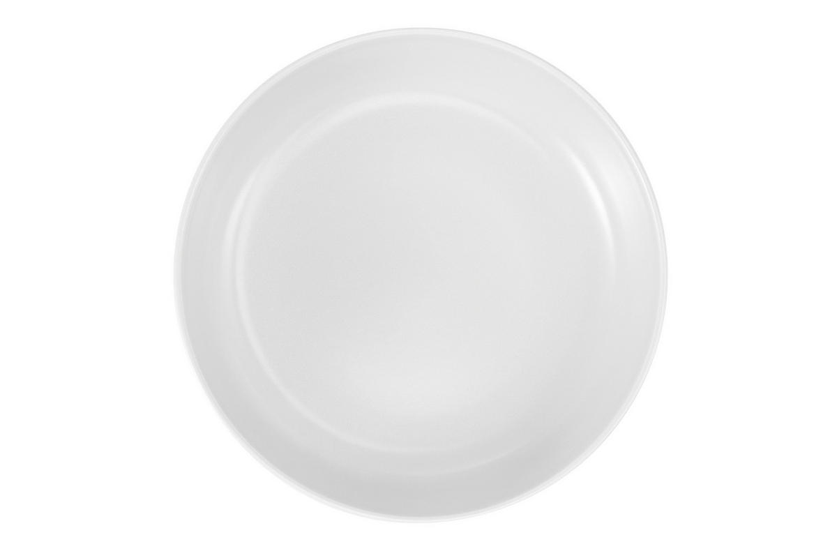 TELLER-SET VICTO 6-tlg Suppenteller - Weiß, Keramik (18cm) - KONSIMO®