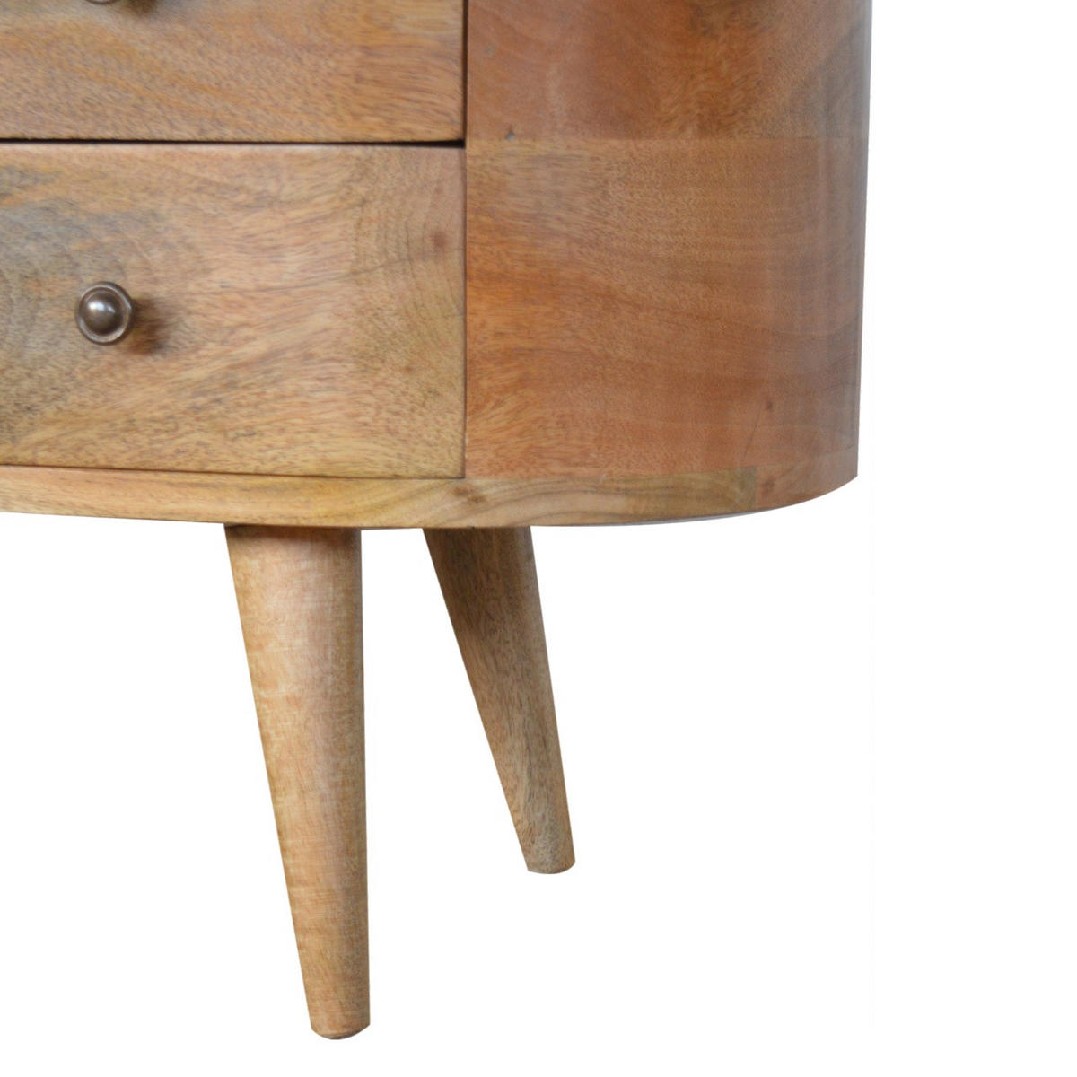 TV-ELEMENT mit 4 Schubladen und 2 Regalen - Messingfarben/Braun, Holz/Metall (110/47/35cm) - Artisan Furniture