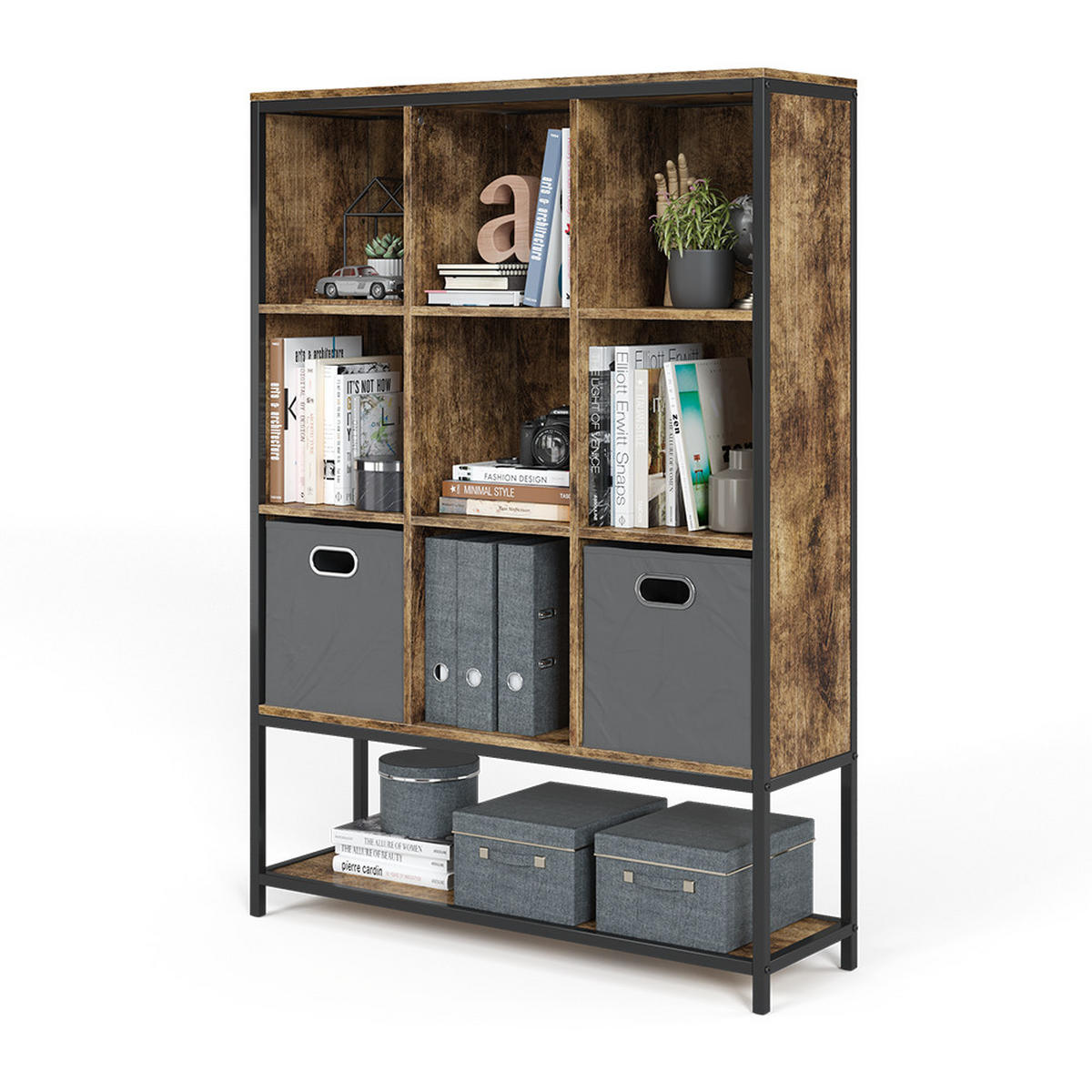 FYRK Rustikální dub - divoký dub, kompozitní dřevo (100/140/30cm) - Vicco