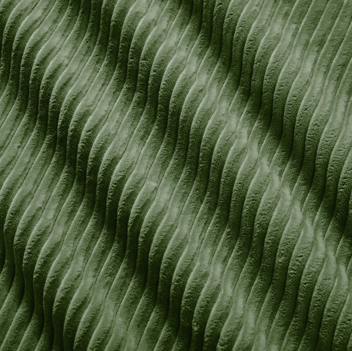 ECKSOFA modular rahmenlos Cord Green - Grün, Kunststoff (178/298.1cm) - Meubliv
