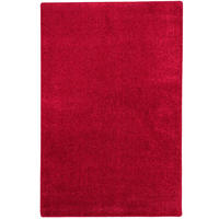 HOCHFLOR VELOURS TEPPICH MONA - Rot, Textil (80/240cm) - Snapstyle