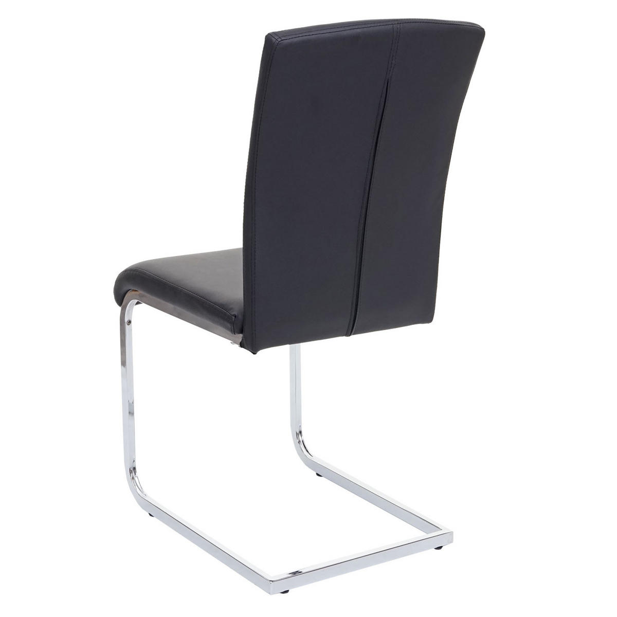 ESSZIMMERSTUHL Schwarz 6er-Set - Schwarz, Textil (43/94/60cm) - MCW