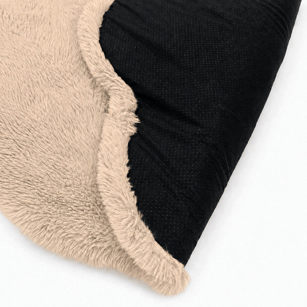 KINDERTEPPICH Mammoth flauschig - Sandfarben, Textil (90/120cm) - MeowBaby