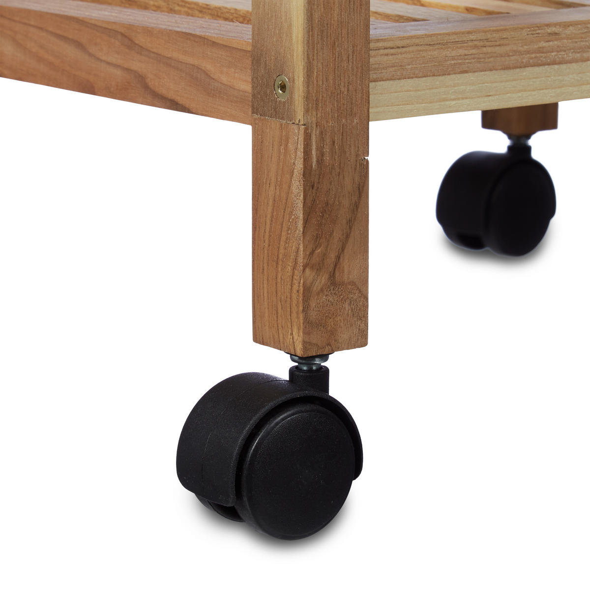 BADREGAL - Hellbraun, Holz/Kunststoff (35/71.5/31cm) - Relaxdays