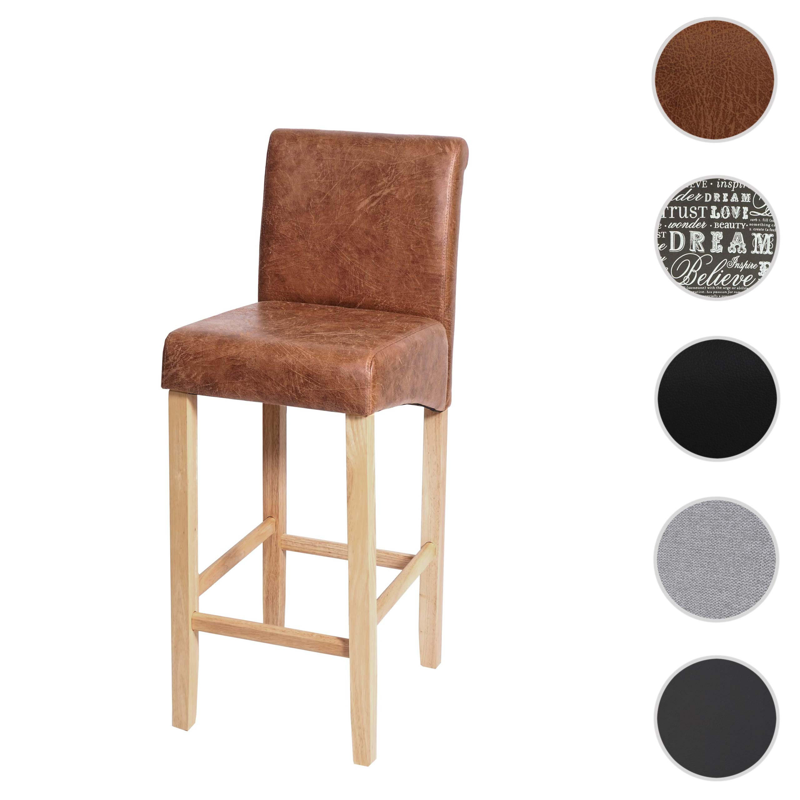 BARHOCKER Braun - Braun, Textil (39/105/53cm) - MCW