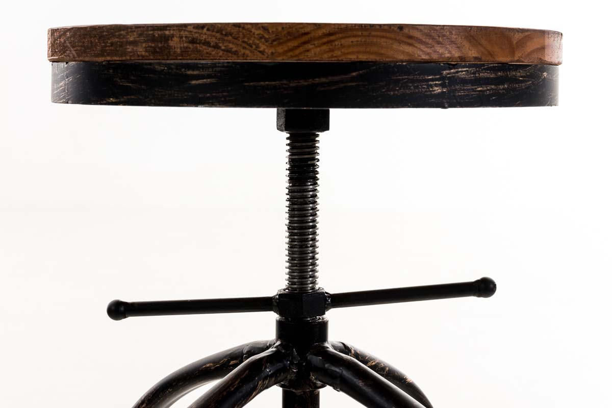 BARHOCKER Metall bronze - Bronzefarben, Metall (45/71/45cm) - CLP