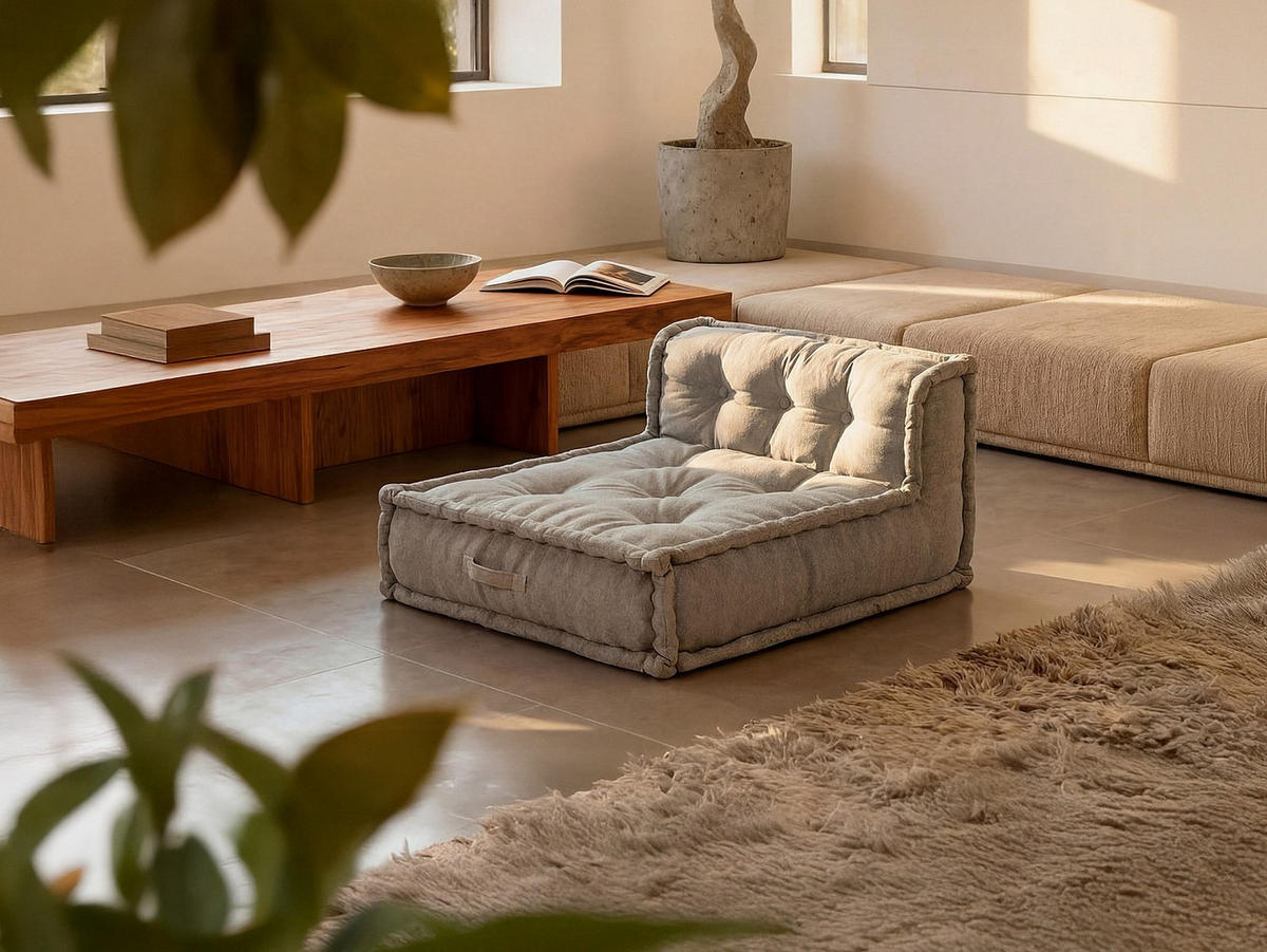 SESSEL mit gerader Rückenlehne - 1 Person - stoff - grau Dirola - Grau, Textil (80/43/80cm) - Vente-Unique