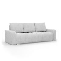 SOFA 3-SITZER MIT SCHLAFFUNKTION ABRIELLE Grau - Grau, Textil (97/87/227cm) - Mebligo