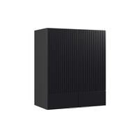 KUCHYŇSKÉ SKŘÍŇKY Fame-Line, černé pruhy, 60 cm - černá/antracitová, kompozitní dřevo (60/72/34.1cm) - Vicco