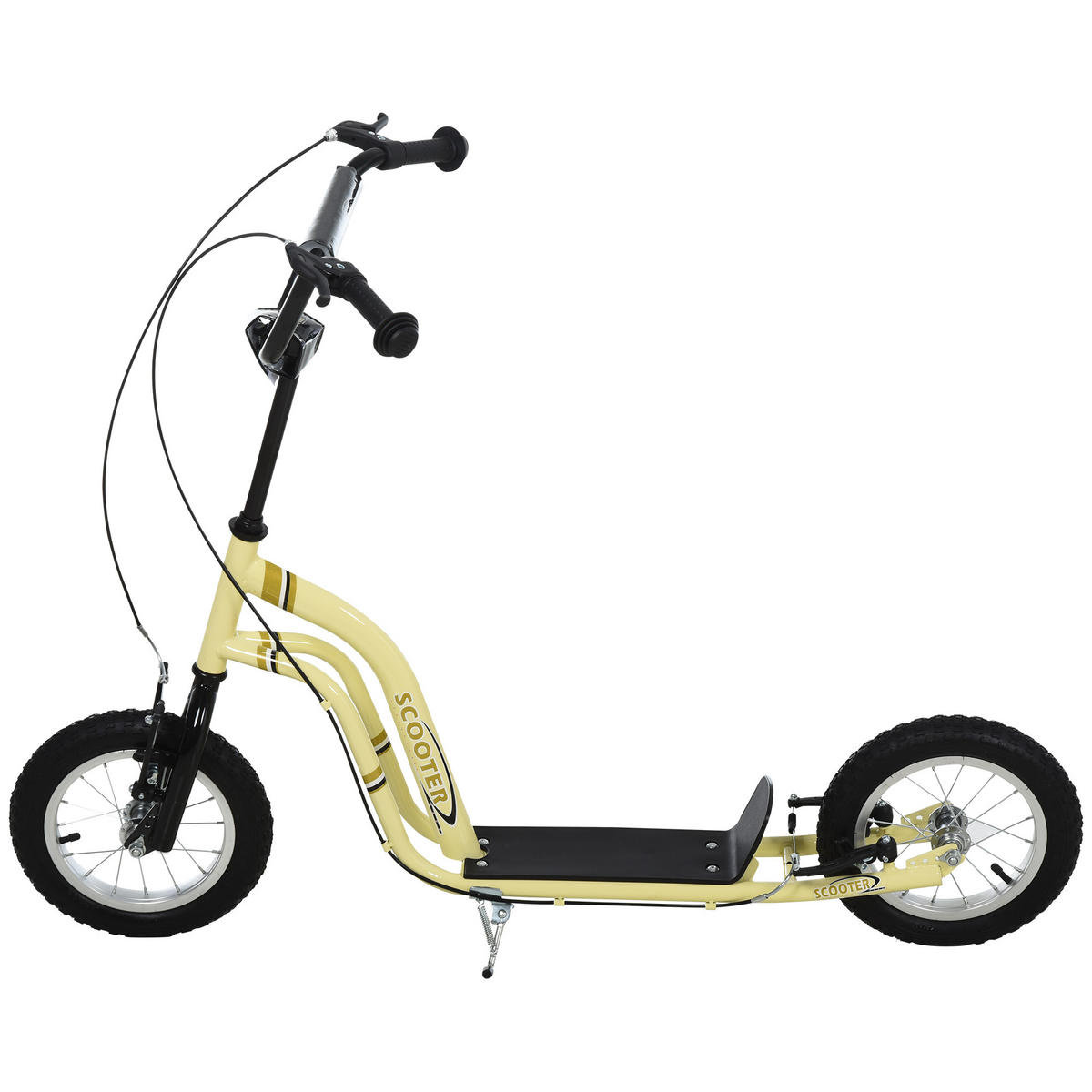 TROTTINETT Katelyn Rot 120/58/80-85 cm - Gelb, Kunststoff/Metall (85/120/58cm) - Jamb