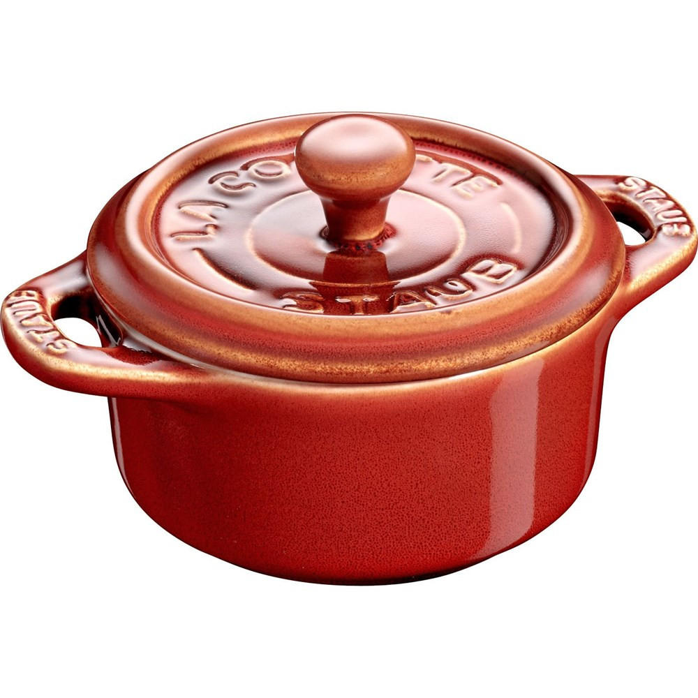 TOPF Braun 13.5/10/7.7 cm 405119990 - Braun, Metall (9.5cm) - Staub