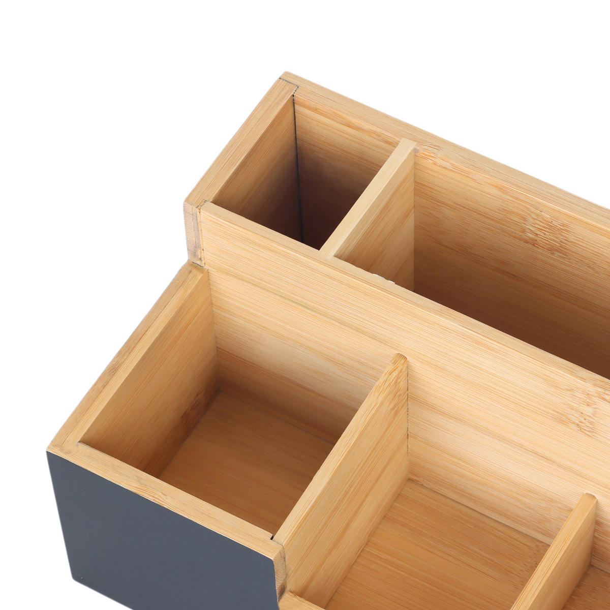 SCHREIBTISCHORGANIZER - Multicolor, Holz (15/30/11cm) - Relaxdays