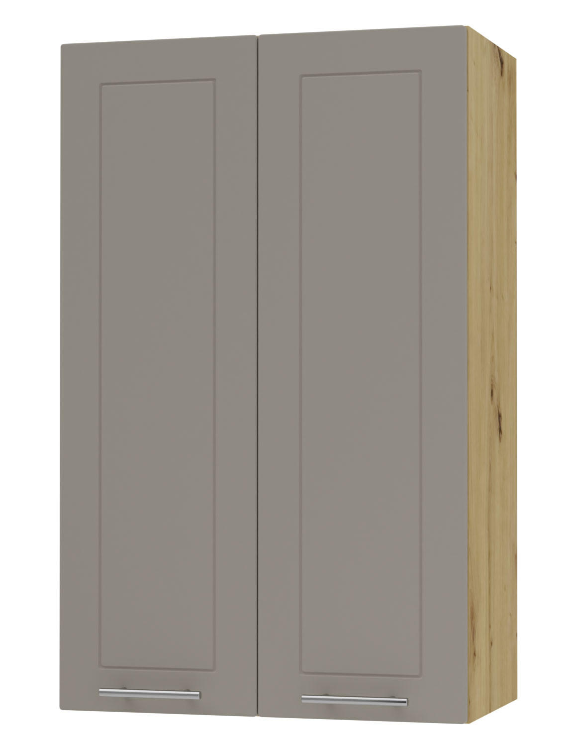 Feldmann-Wohnen Küchenhängeschrank Beige, Eiche Artisan 60x96x32.5 cm