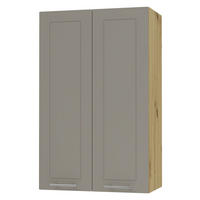 KÜCHENHÄNGESCHRANK Kvantum W4/60 Beige Matt / Eiche Artisan Matt 60 / 32,5 / 96cm - Beige/Eiche Artisan, Holz/Holzwerkstoff (60/96/32.5cm) - Feldmann-Wohnen
