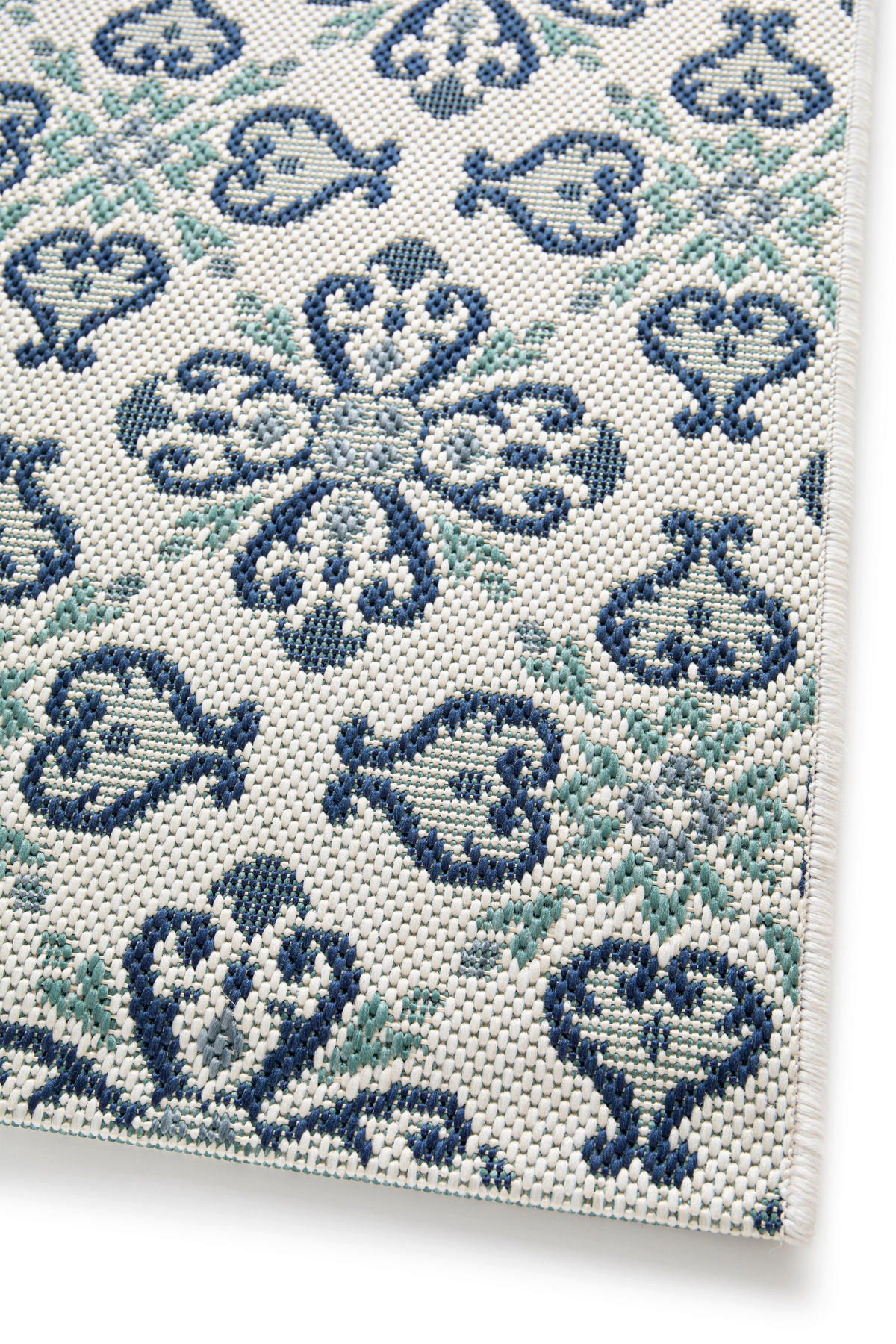 TEPPICH für Innen und Außen fleckenbeständig blau - Blau, Textil (120/170cm) - AFK Living