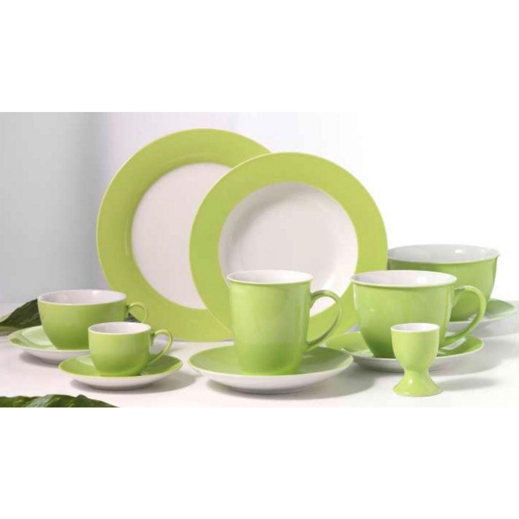 Thumbnail - Ritzenhoff Breker Kaffeetassen, Grün, Keramik, 0.18 L, Kaffee & Tee, Tassen, Kaffeetassen