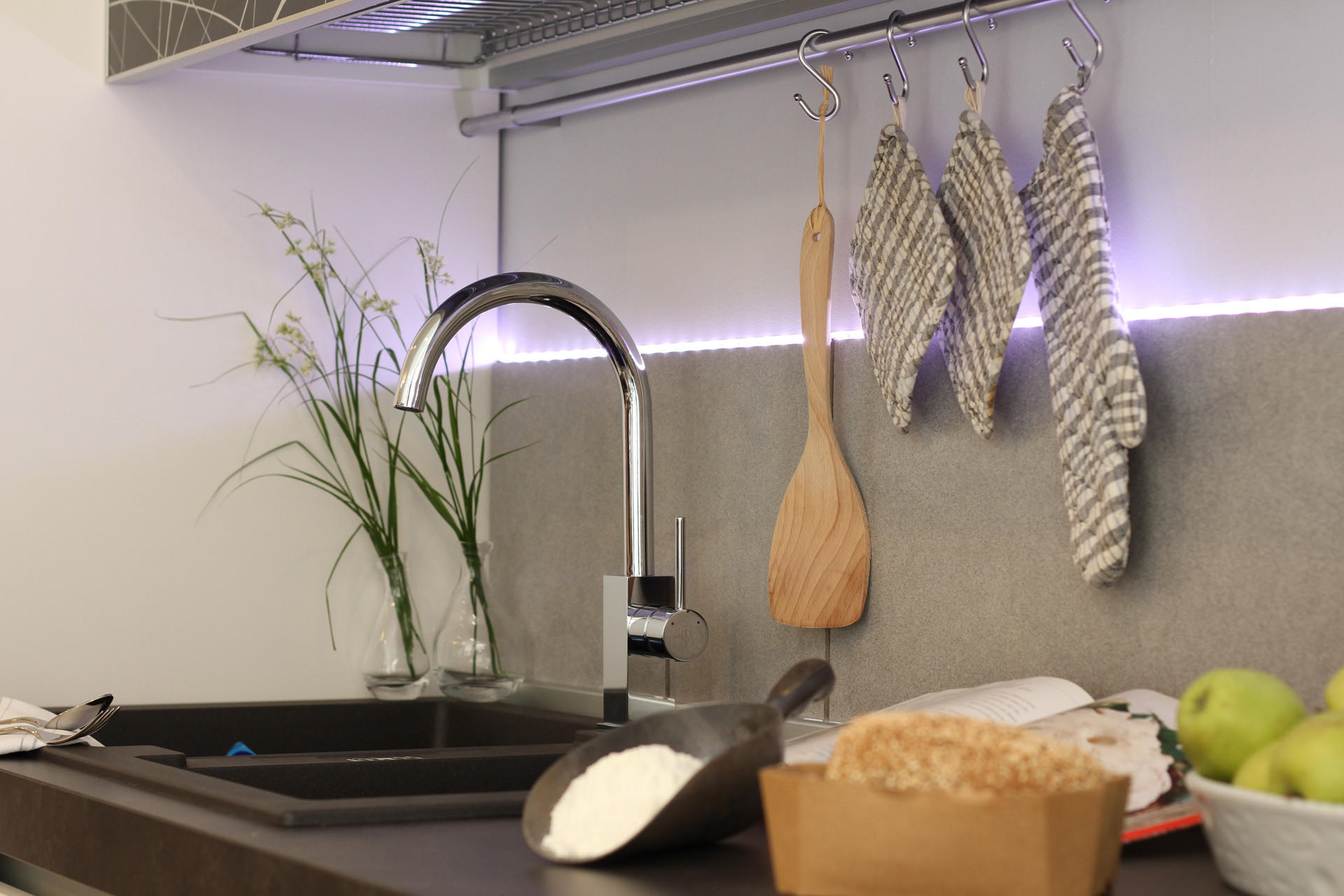 KÜCHENARMATUR, Verchromt, 360° schwenkbar - Chromfarben, Metall (18.1/29/18.1cm) - VIZIO