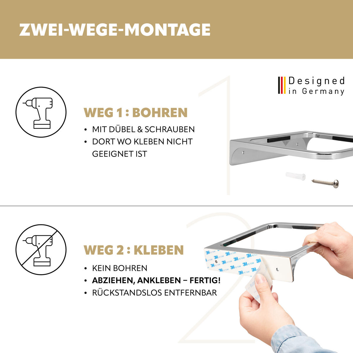 KOSMETIKEIMER SAVONA 6 Liter, grau - Grau, Kunststoff (18/24.5/18cm) - bremermann