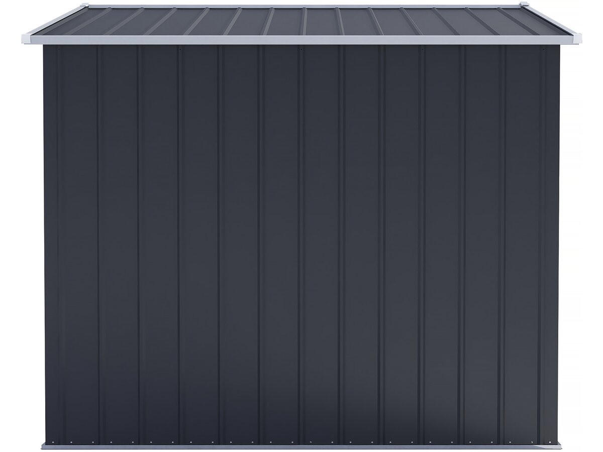 METALL-GARTENHAUS boston Grau - Grau, Metall (206/193/200cm) - Habitat Garten