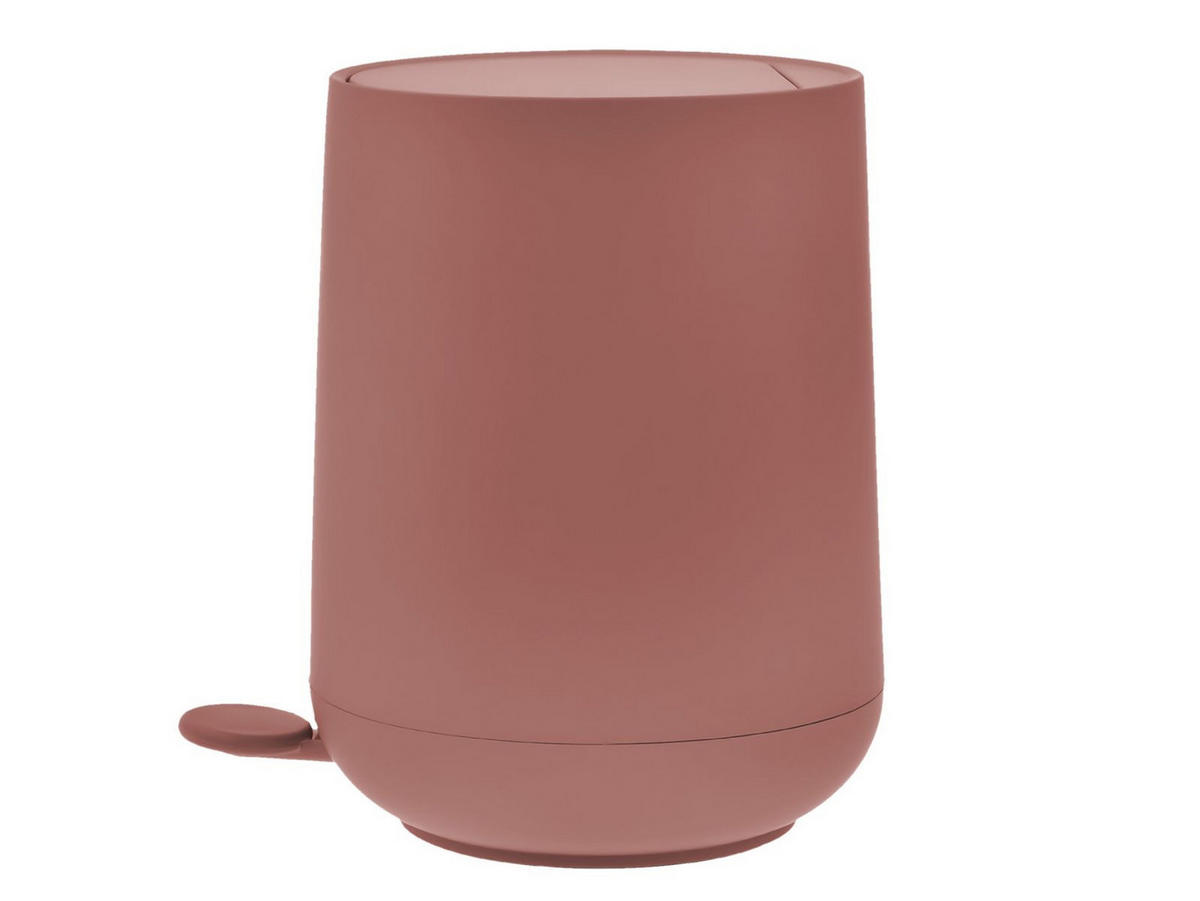 BAD ACCESSOIRES SET Nova 2tlg. peach red (pfirsich rot) - Rot, Kunststoff (23/29/23cm) - Zone Denmark