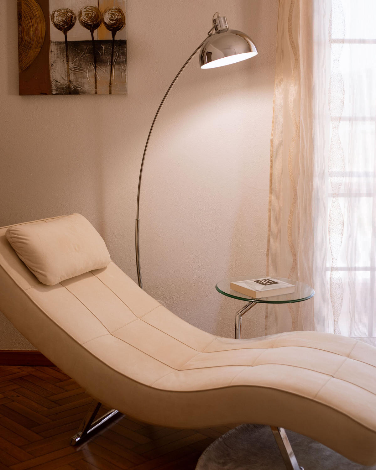 STEHLEUCHTE Dintel 25/25/155 cm - Silberfarben, Metall (25/25/155cm) - Beliani