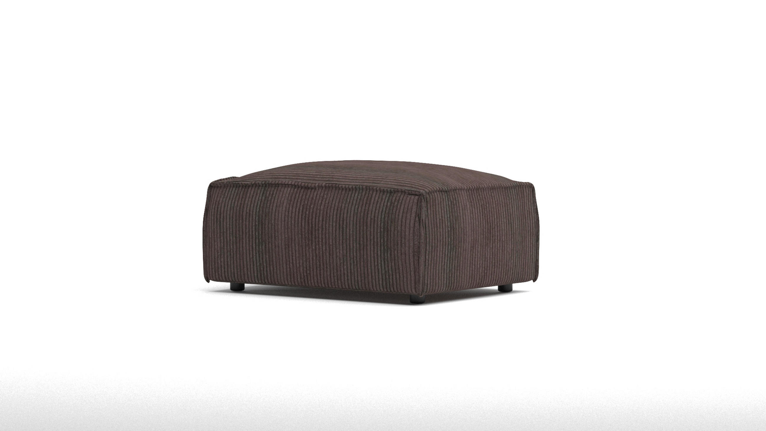 S-Style Hocker Dunkelbraun 93x46x73 cm