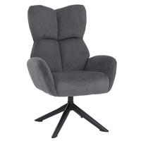 LOUNGESESSEL Grau - Grau, Textil (72/106/71cm) - MCW