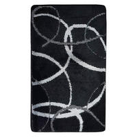 BADEMATTE 80/200cm SCHWARZ - Schwarz, Textil (80/200cm) - ROLFNERS
