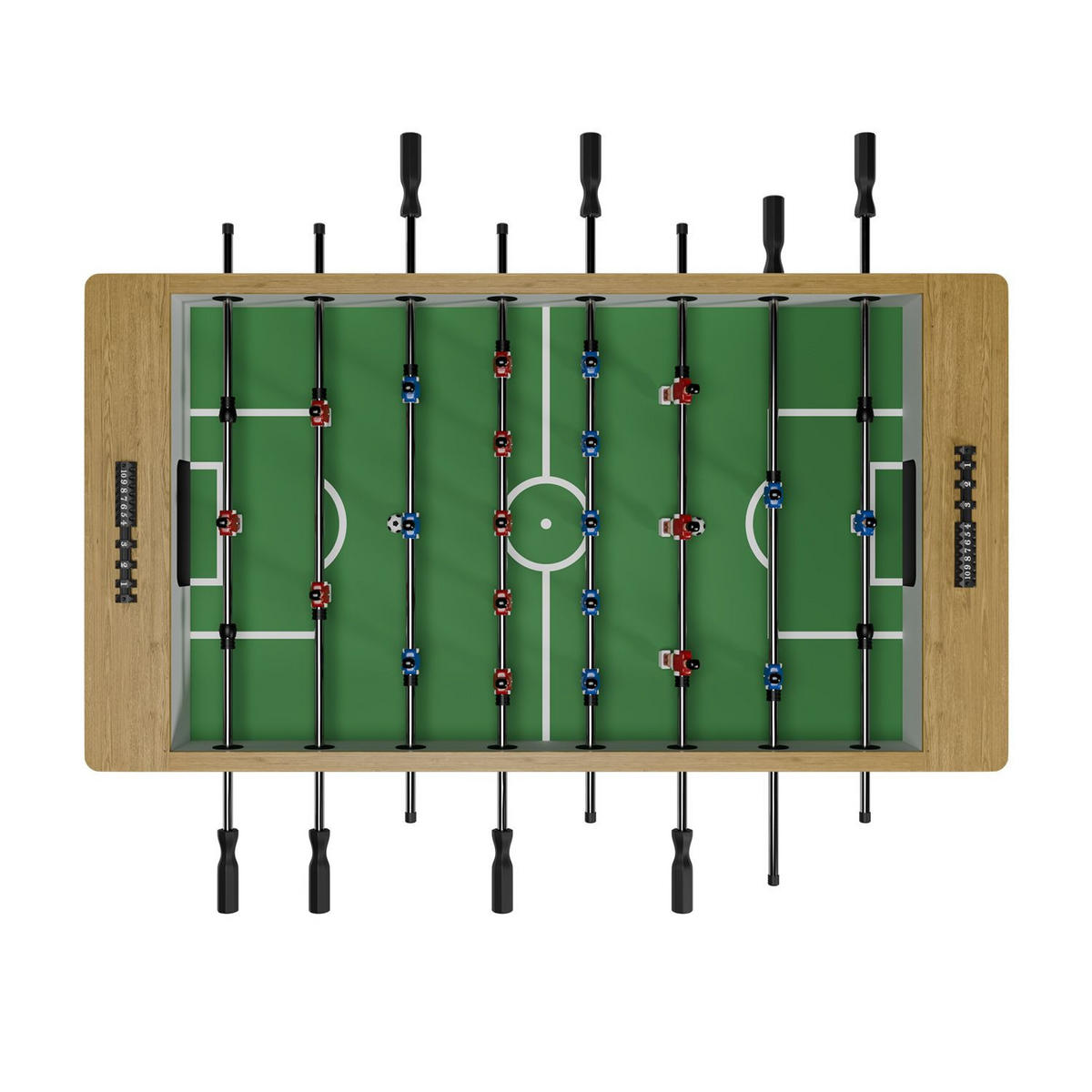TISCHKICKER ProKick weiß/ natur - Weiß, Holz (76/88/142cm) - Artsport