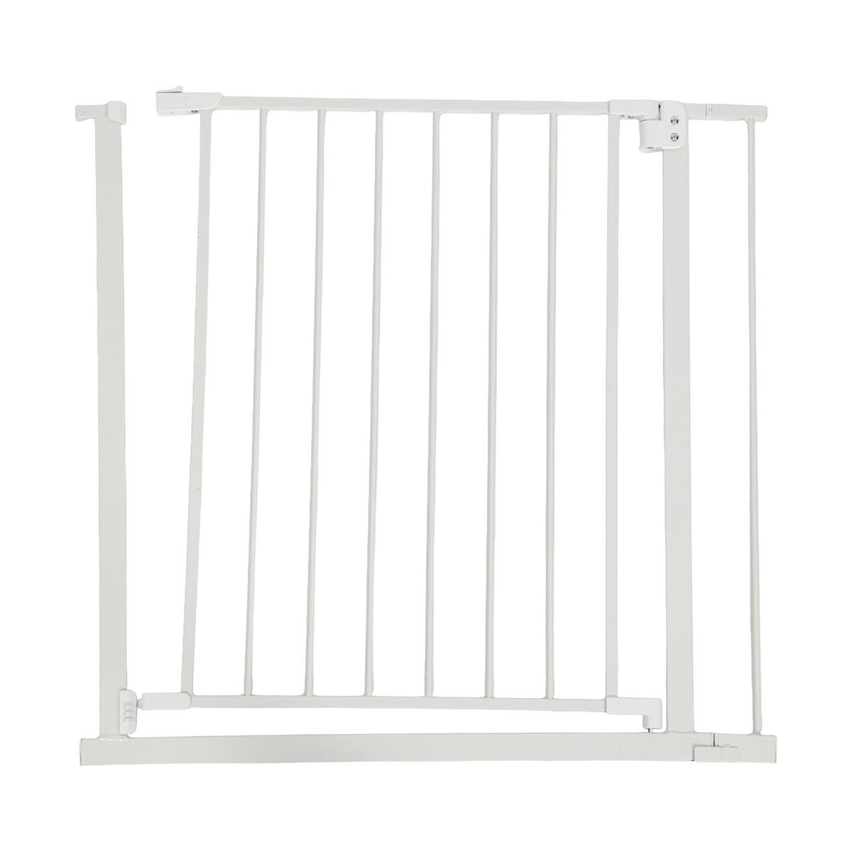 TREPPENSCHUTZGITTER - Weiß, Kunststoff/Metall (87/1cm) - Relaxdays