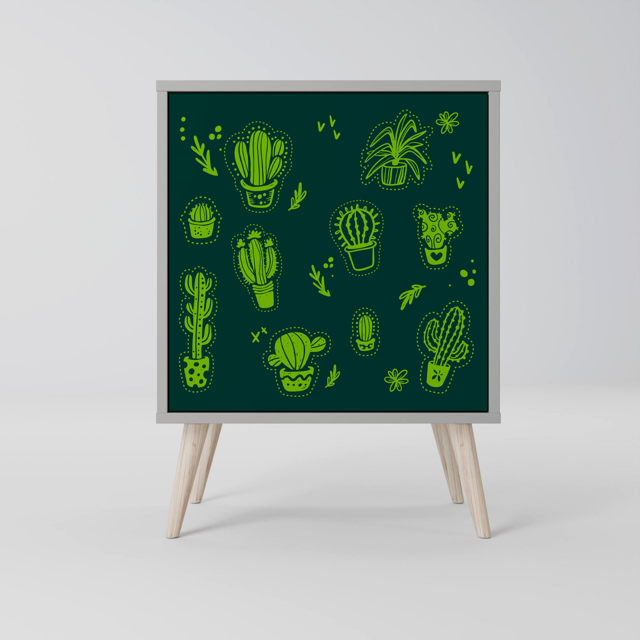 SpaceRebels Sideboard Grau 57.5x77.5x42 cm