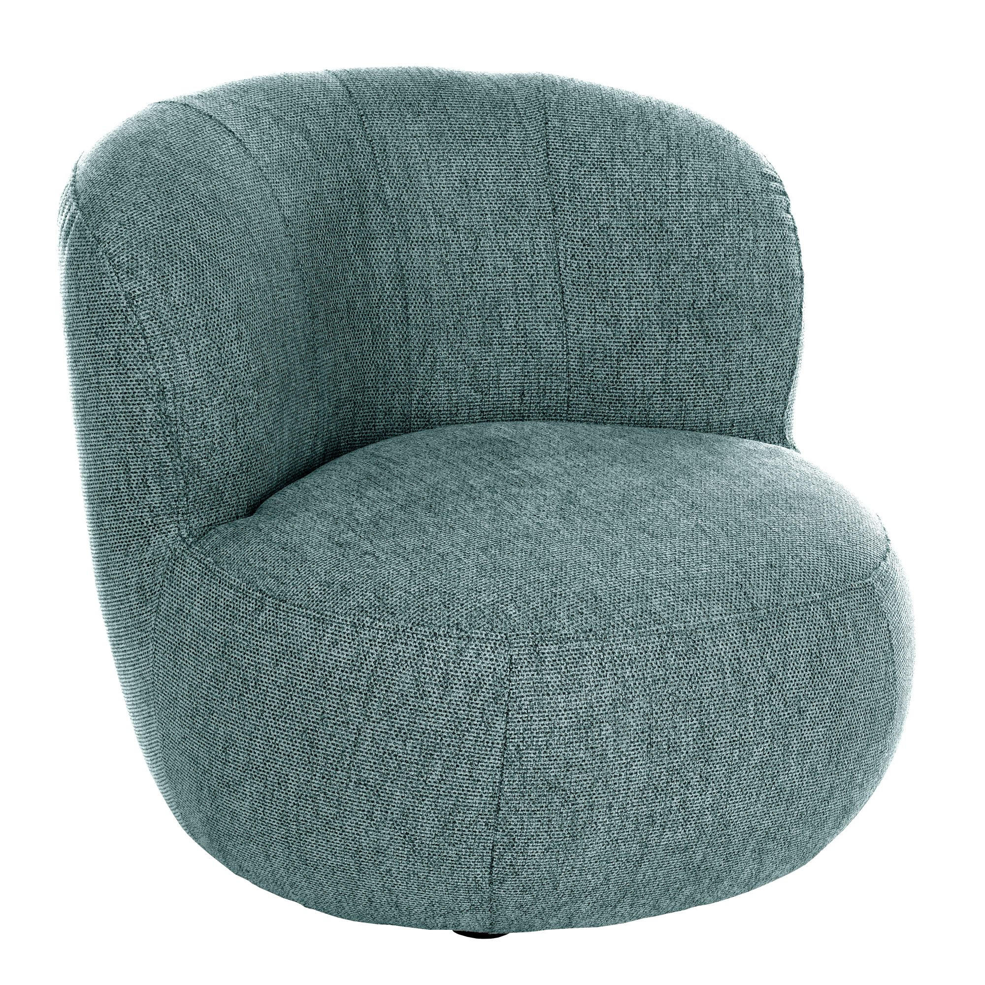 KINDERSESSEL Kayla Flachgewebe petrol - Petrol, Kunststoff (55/61/50cm) - 58aufmkessel