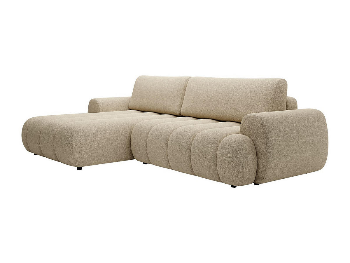 SCHLAFSOFA - 4 Personen - Stoff - Beige - - Beige, Textil (272/81/168cm) - Vente-Unique