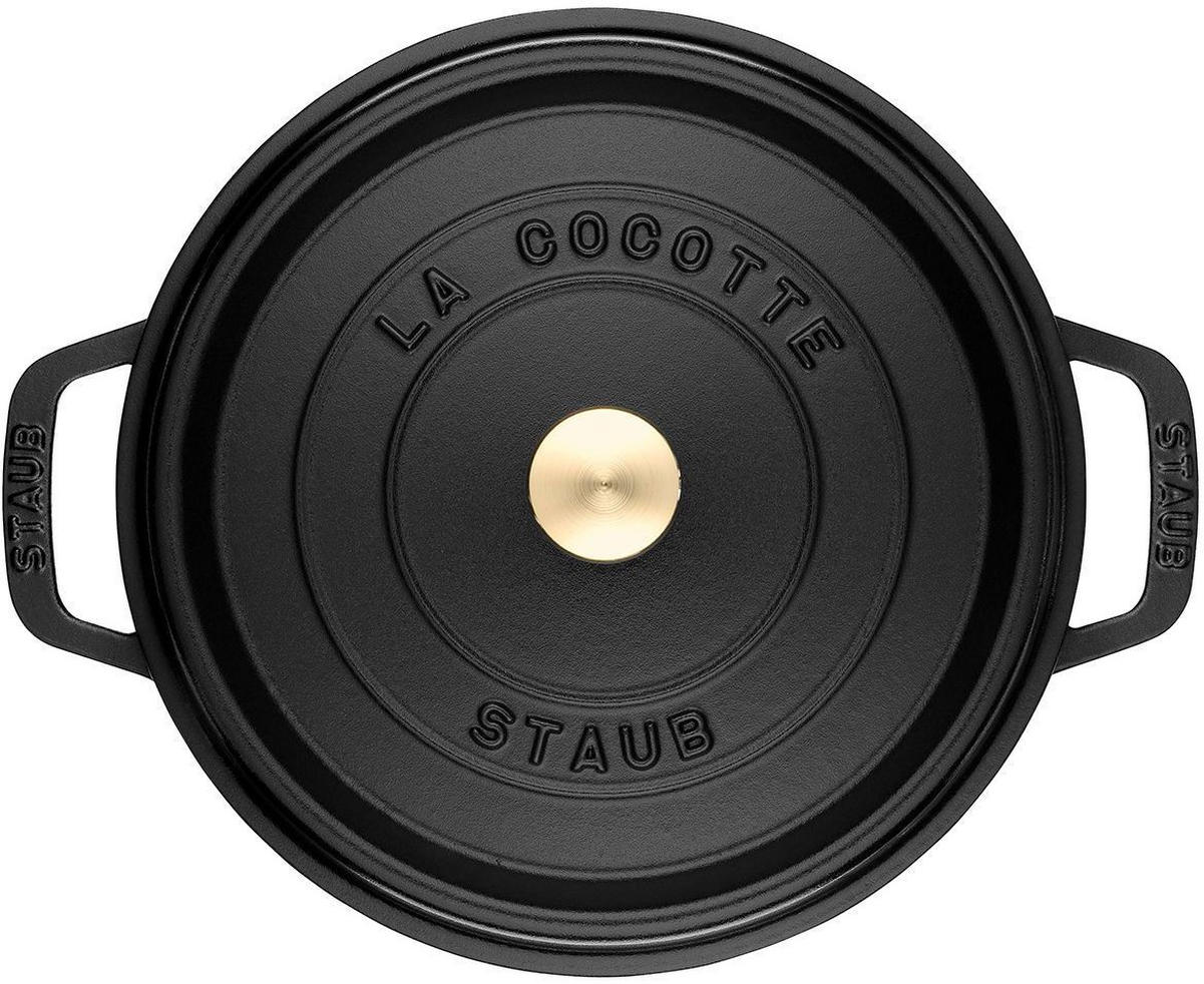 BRÄTER Cocotte Schwarz - ø 26 cm / 5.2 liter - Schwarz, Metall (26cm) - Staub