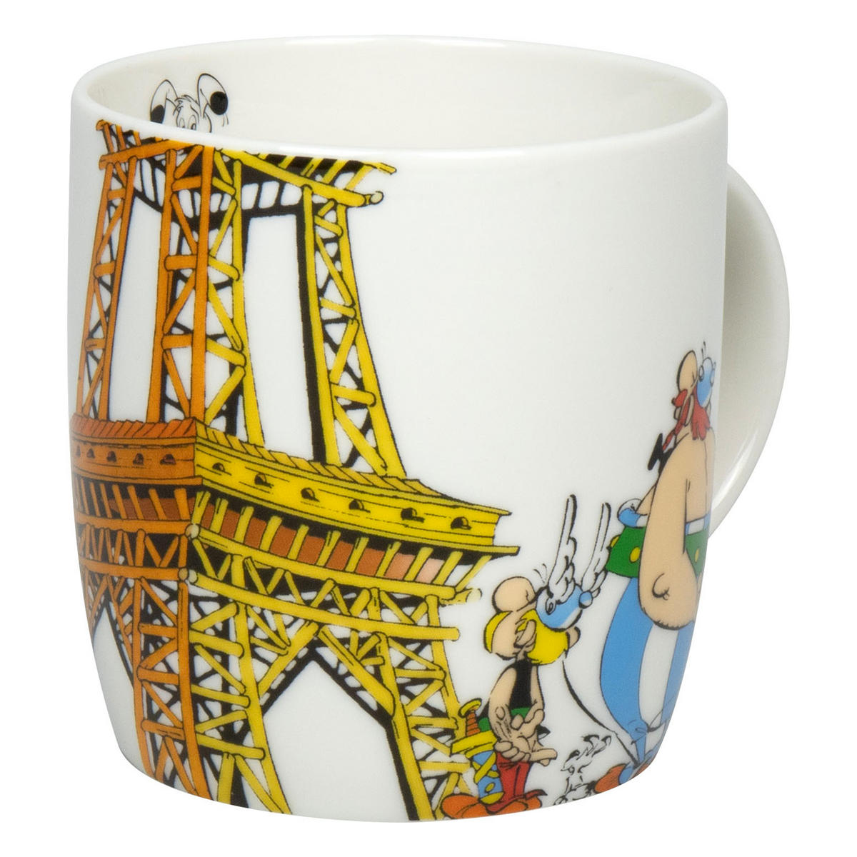 KAFFEEBECHER Je táime Paris - Naturfarben, Keramik (0.4L) - Könitz